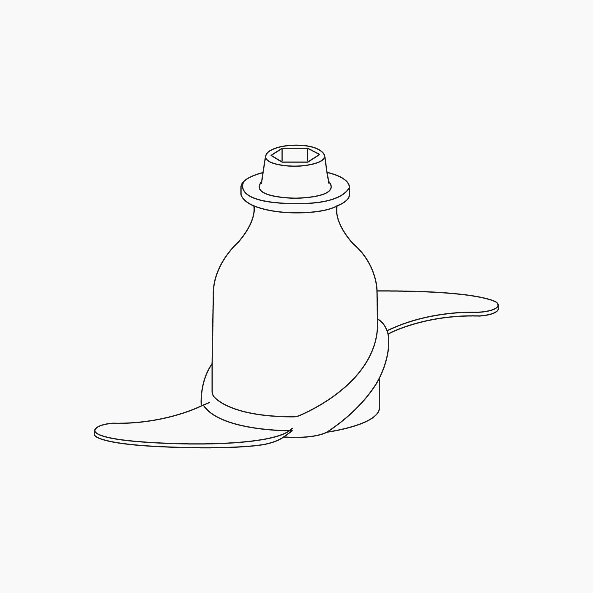 Food Processor Small Blade (DFP1 & DFP2)