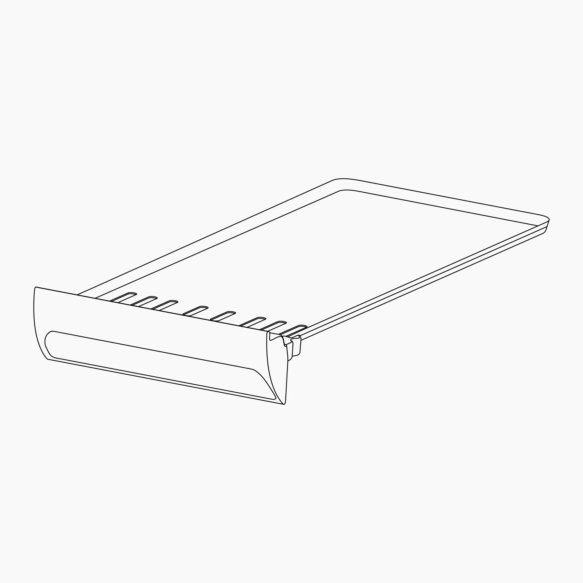 Architect Toaster Crumb Tray - Canvas White (CAT2 & CAT4)